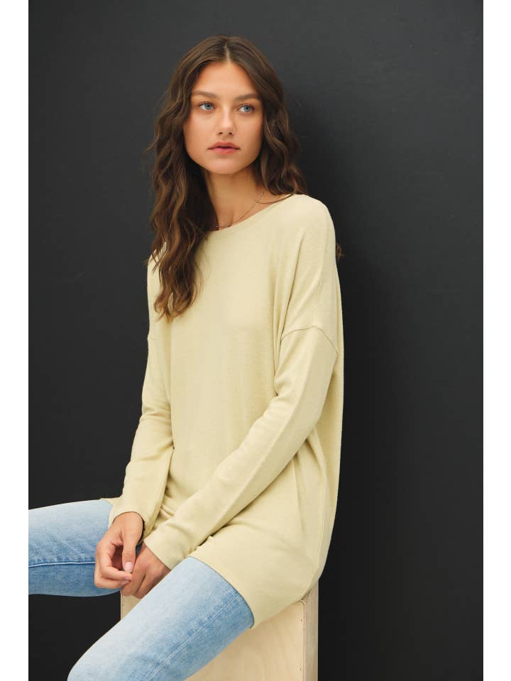 Be Cool - Wholesale Knit Top - Women's - Boat Neck Knit Top