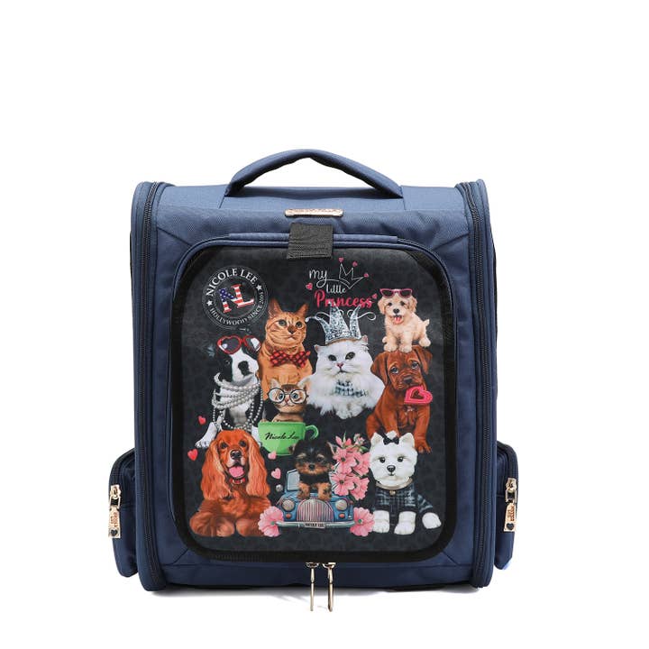 EXPANDABLE PET CARRIER BACKPACK for wholesale by Nicole Lee USA