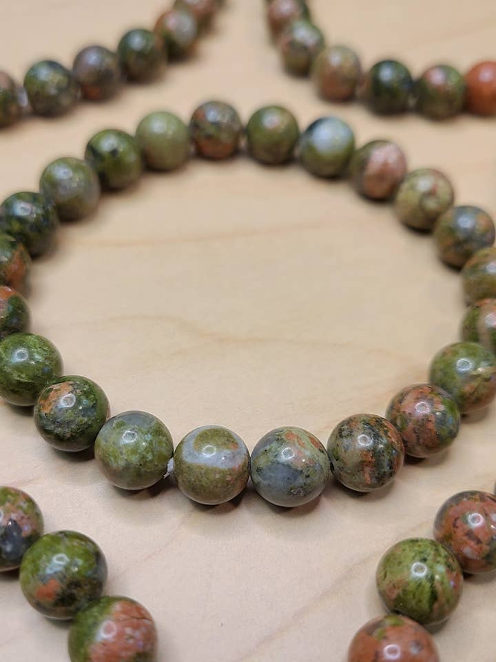 Bracelet Unakite pour la vente par Kiwi's Garden Center