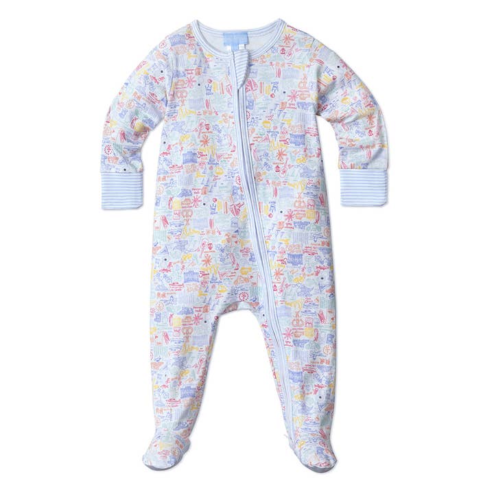 Rhode Island Zip Baby Onesie for wholesale by Joy Street