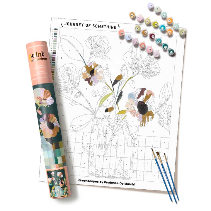 Journey Of Something AU & EU - Wholesale DIY craft kit - Paint by Numbers - Greenscapes1