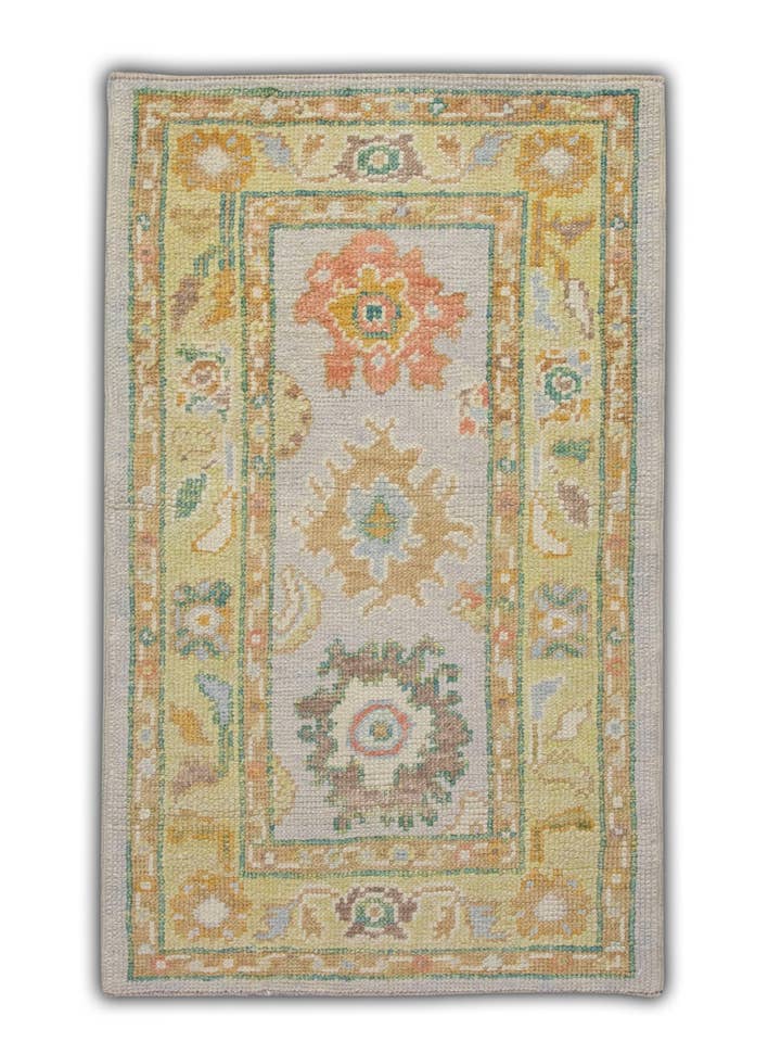 Turkish Oushak Rug 2'2" x 3'6" #6035 for wholesale by Turkish Rug