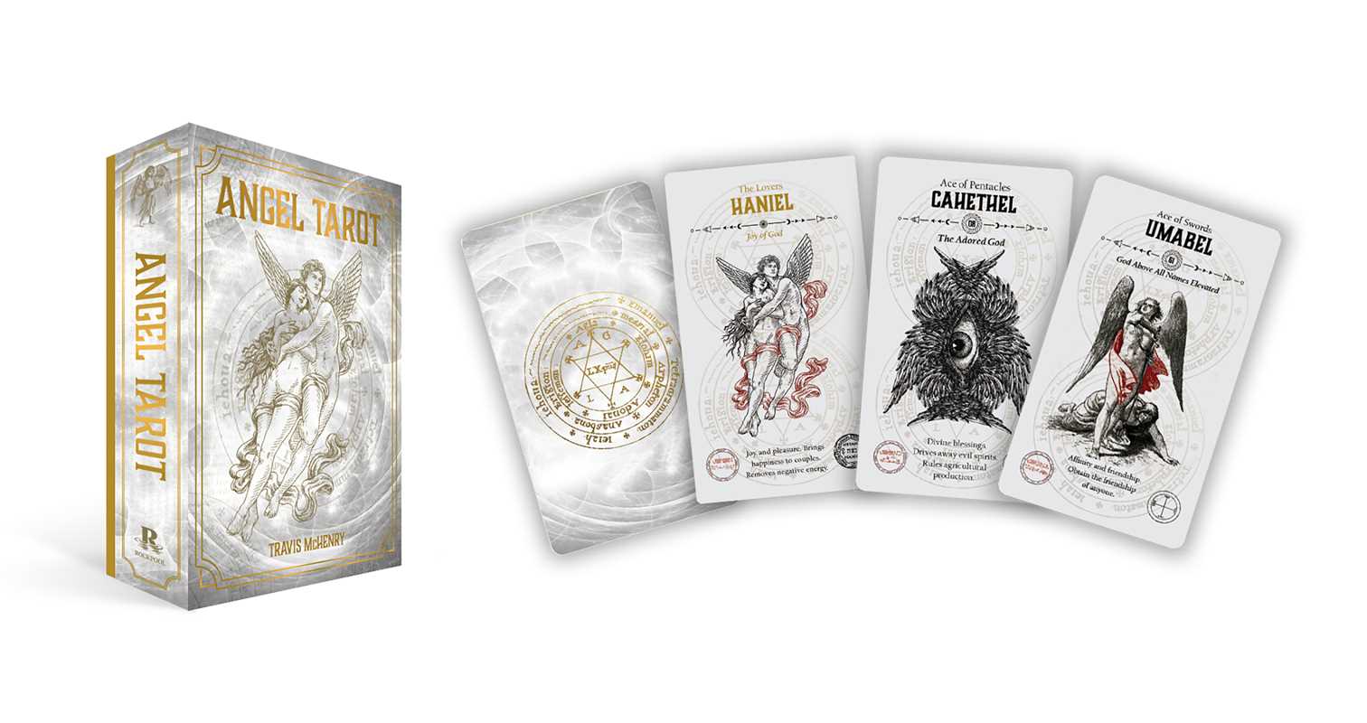 Simon & Schuster - Wholesale Philosophy - Angel Tarot by Travis McHenry1