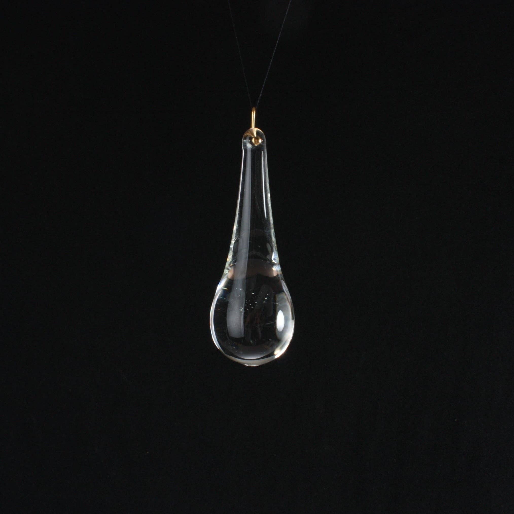 ChandelierParts - Wholesale Ornament - 3" Clear Raindrop1