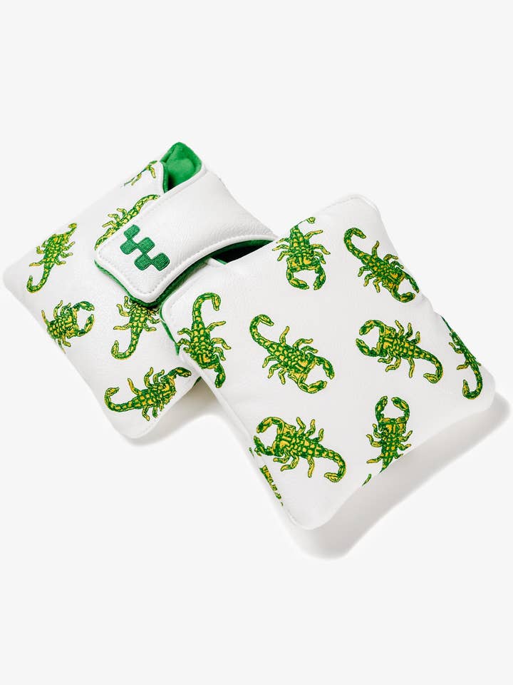 Couvre-putter Stingers Mallet - Blanc pour la vente par Devereux