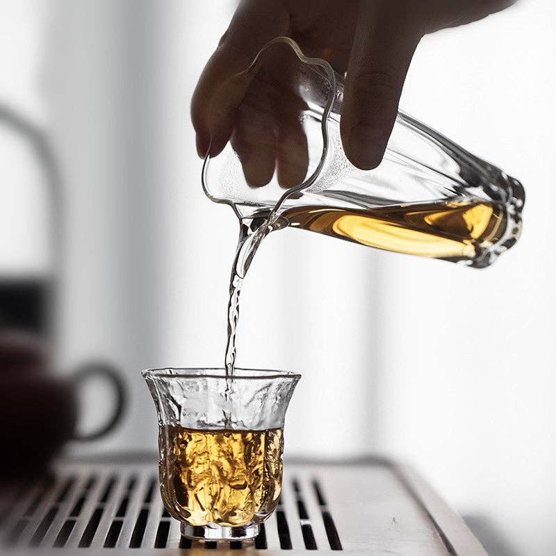 Gohobi （We cover U.S. import duties） - Wholesale Pitcher - Gohobi Handmade Floral Tall Glass Pitcher2