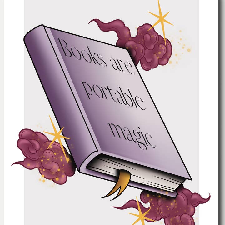 Portable Magic - Postcard for wholesale by Solid Gold / Naja-Marie Baumann