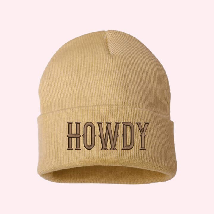 Southern N Savvy - Wholesale Beanie - Women's - HOWDY | BEANIE0