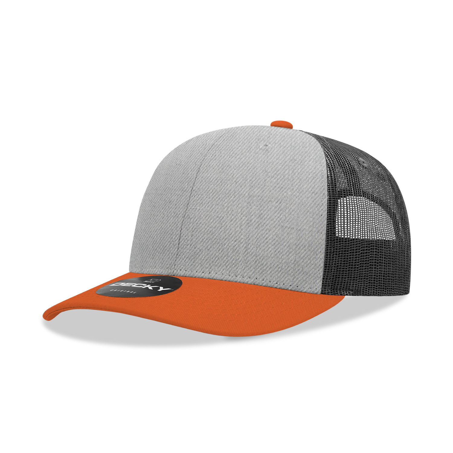 The Park Wholesale - Vente Casquette de camionneur – unisexe - Casquette Trucker classique Decky 6021, 6 panneaux, style mid pro57