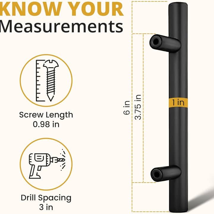 Mega Handles - Wholesale Knob/Pull - Canara Round Cabinet Pulls | Matte Black6