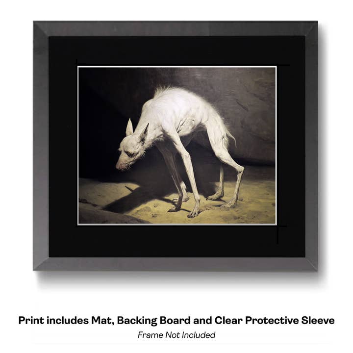 Mowbi - Wholesale Art Print - Wendie - Wendigo is Really a Sweetheart - Cryptids Art Prints - 10"x 8" Artwork for 12"x14" Frame10