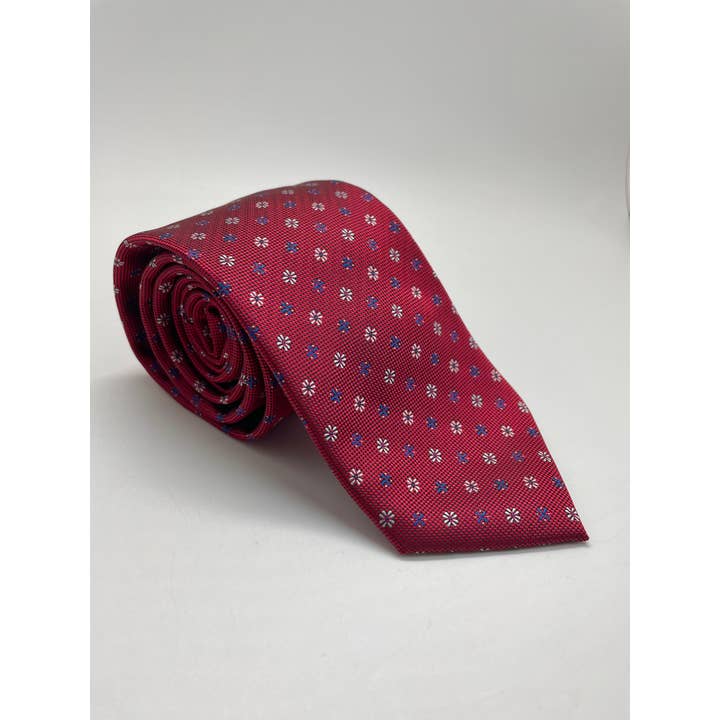 Andaluza De Corbatas SLU - Wholesale Necktie - Men's - Two Flowers Tie30