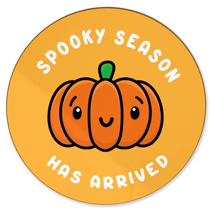 Spooky Season Has Arrived Coaster for wholesale by NuggetByZoe