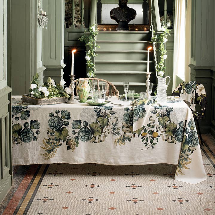 Giardino Naturel Tablecloth, Metis for wholesale by Garnier Thiebaut