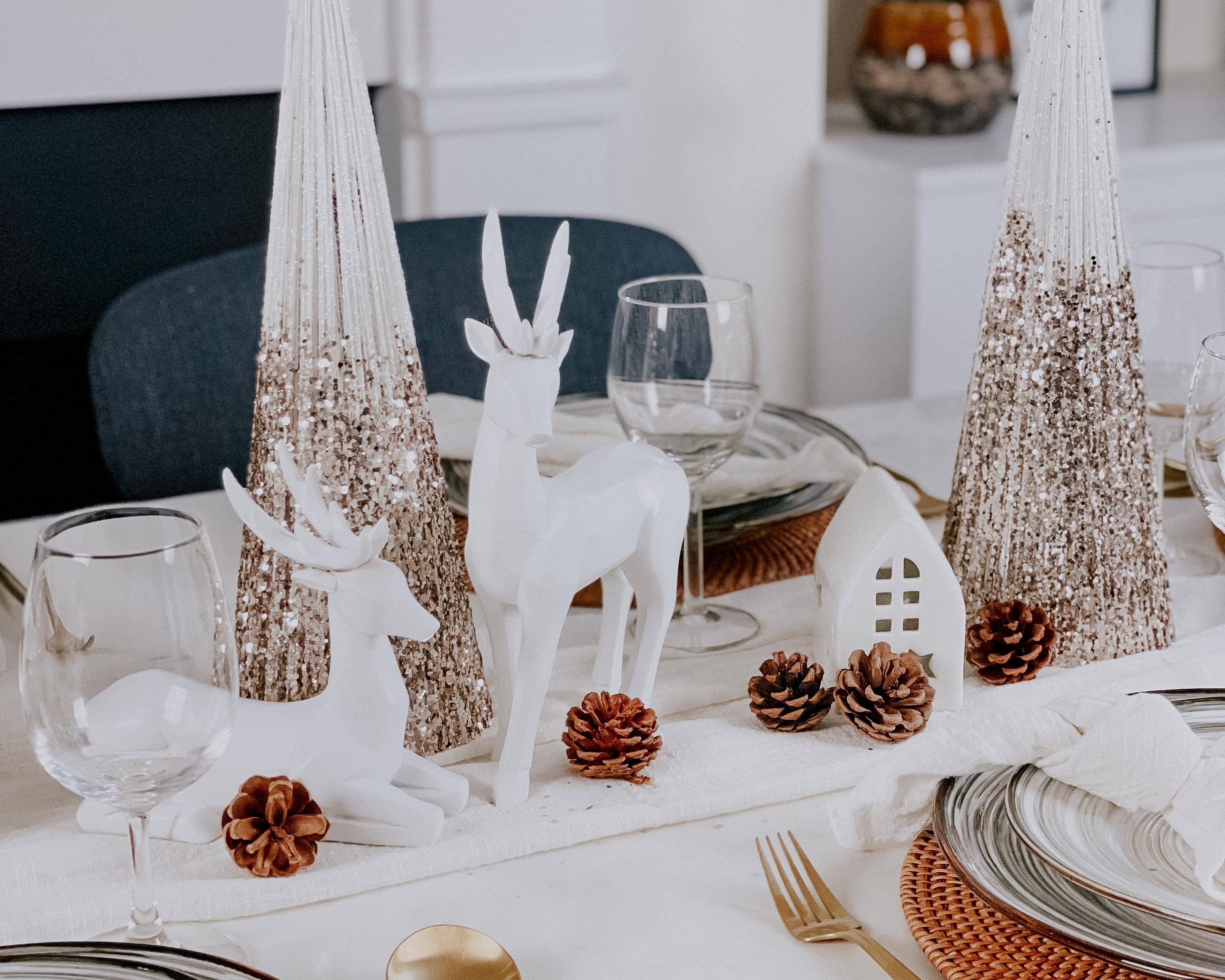 What a Host Home – wholesale Christmas decoration – Snowed Christmas Cone Tree1