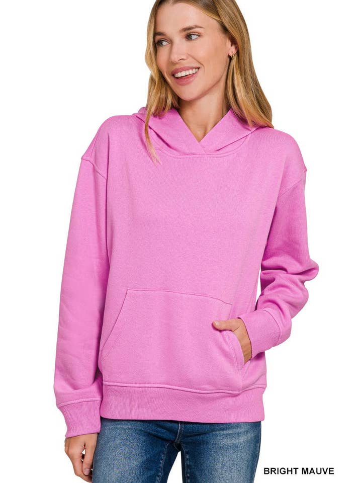Vanilla Monkey - Wholesale Hoodie - Women's - Fleece Kangaroo Pocket Hoodie5