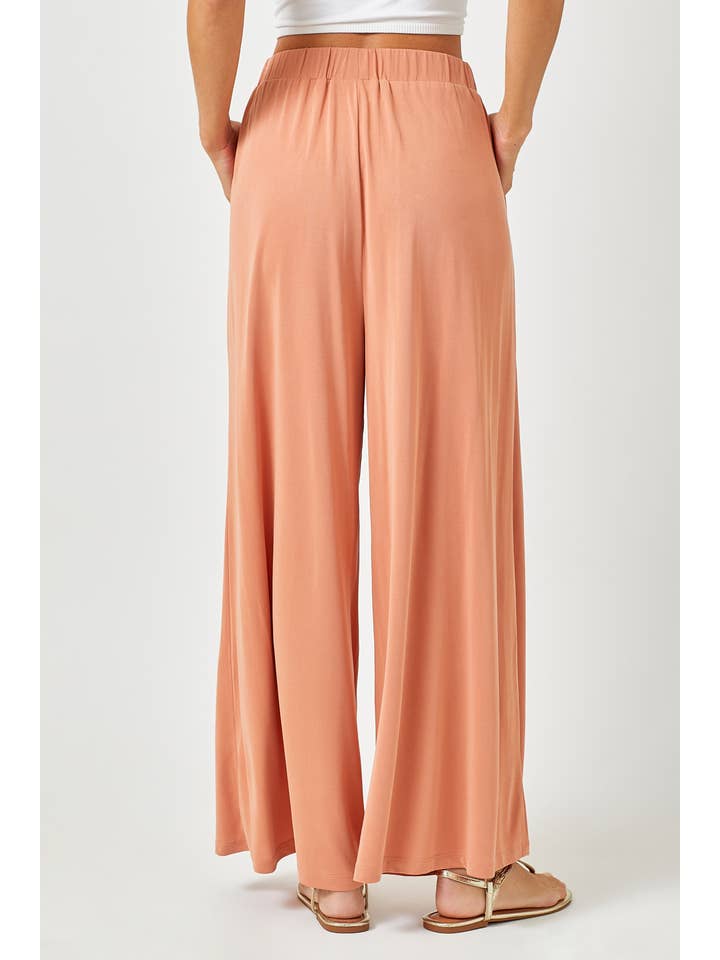 Mystree - Wholesale Pants - Women's - 60096 Modal Wide Leg Pants