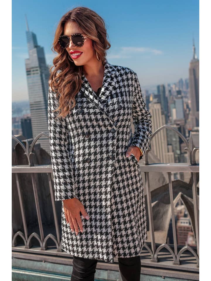 Jess Lea - Wholesale Coat - Women's - Fifth Avenue Herringbone Coat