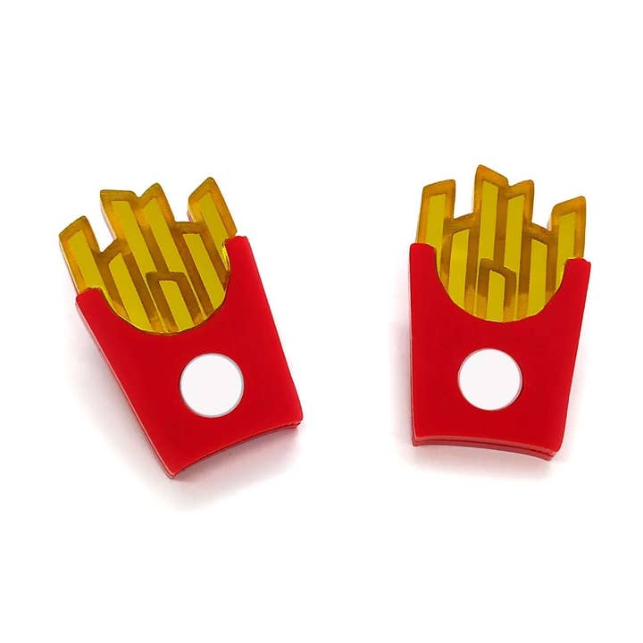 Chips | Boucles d'oreilles pour la vente par Funk Da Queen