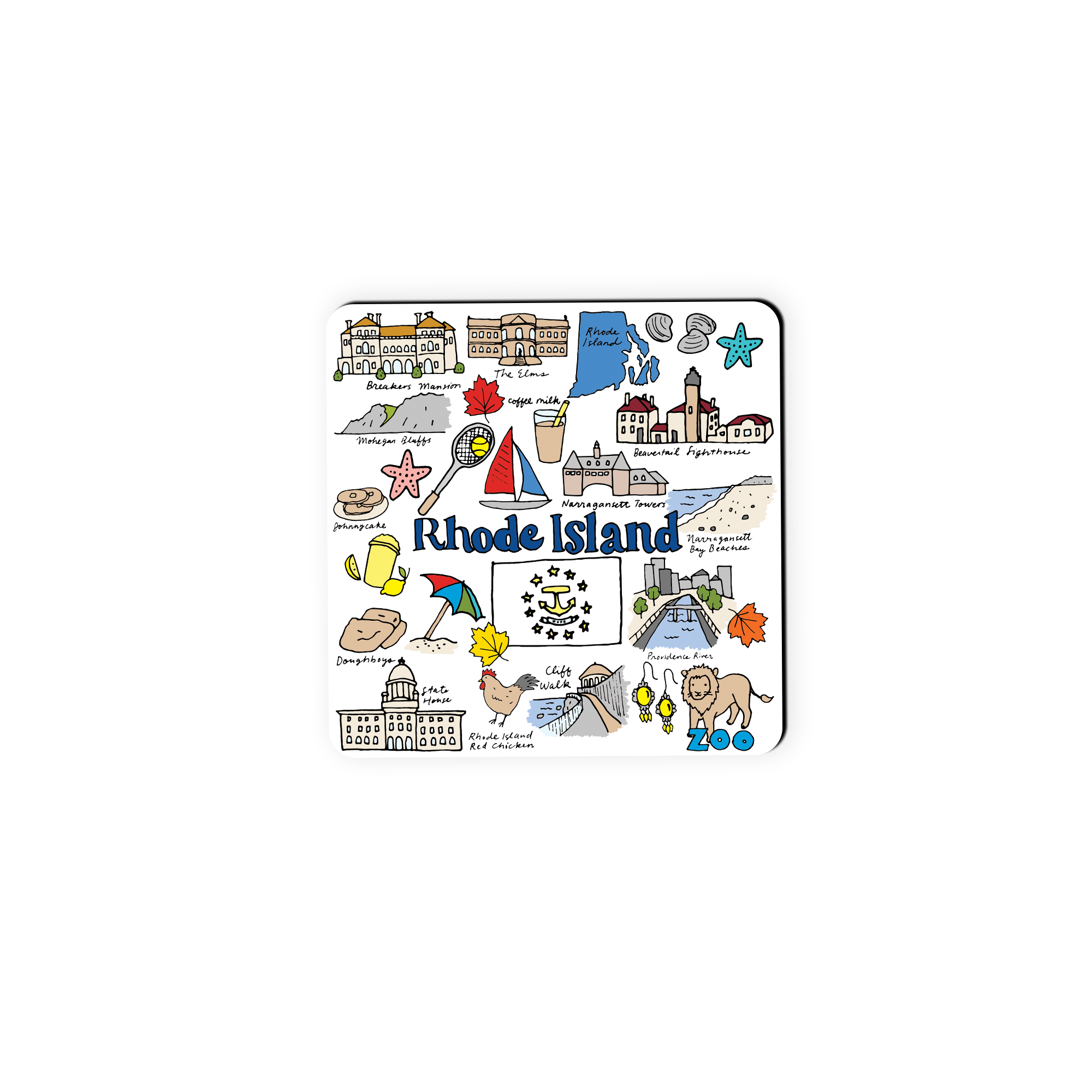 1 Brilliant Gift - Vente Décorations de table - ACCESSOIRES RHODE ISLAND WANDERER1