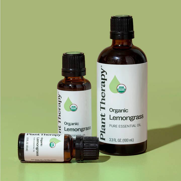 Plant Therapy - Wholesale Essential Oil - Organic Lemongrass Essential Oil 30mL4