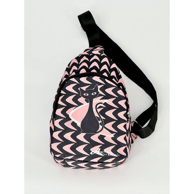Astro Bettie - Wholesale Crossbody Bag - Women's - MCM Atomic Bettie Cat Boomerang Sling Bag2