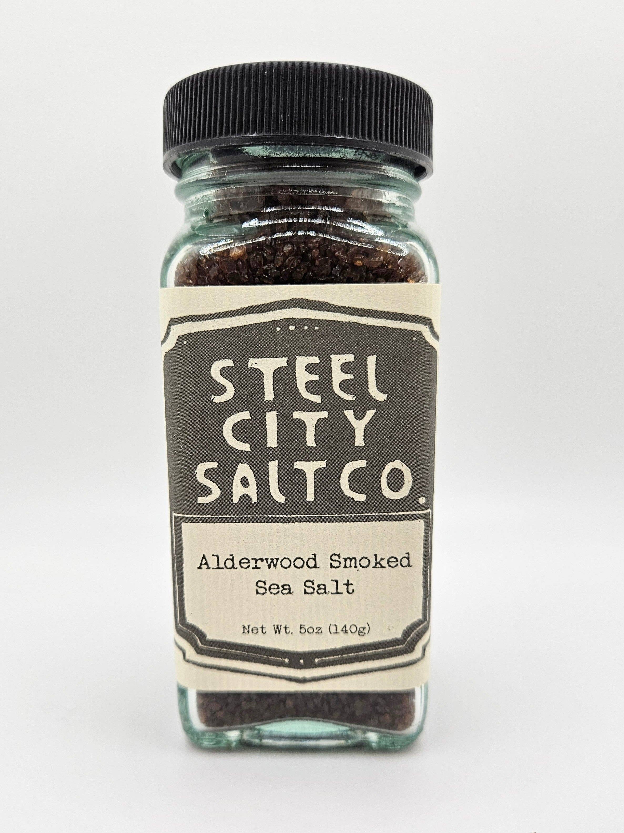 Steel City Salt Co. - Wholesale Salt - Alderwood Smoked Sea Salt1