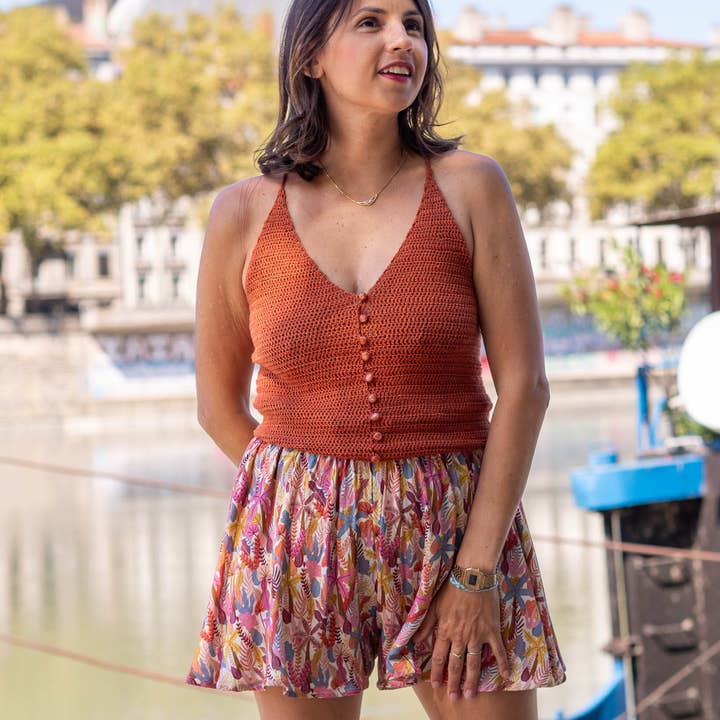 Lise Tailor - Wholesale Knitting/Crochet Supplies - Crochet pattern - Axelle tank top9