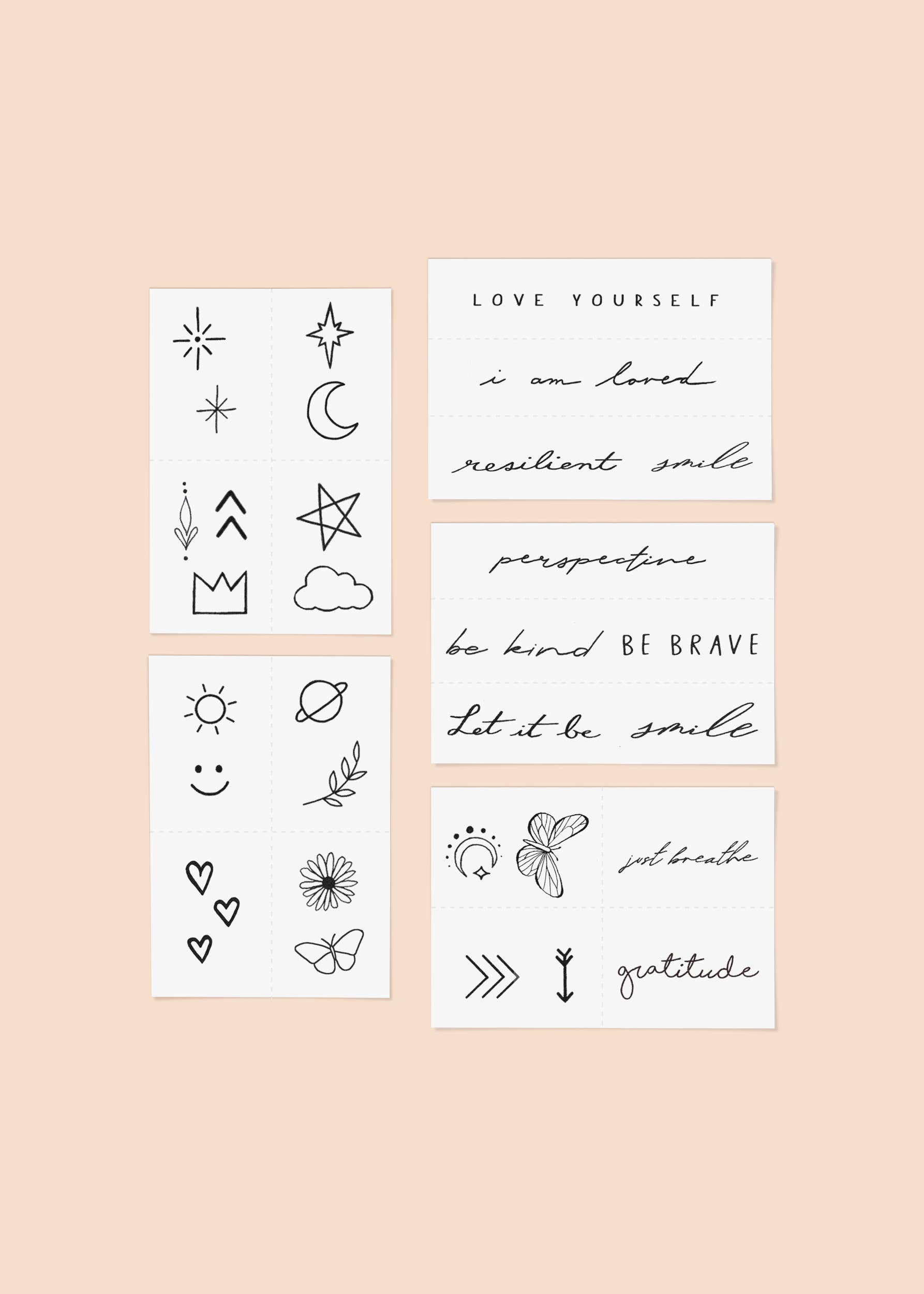 INKED by Dani – Engroshandel Midlertidig tatovering – Forever Favorites midlertidige tatoveringer - pakke med yndlingsdesigns8
