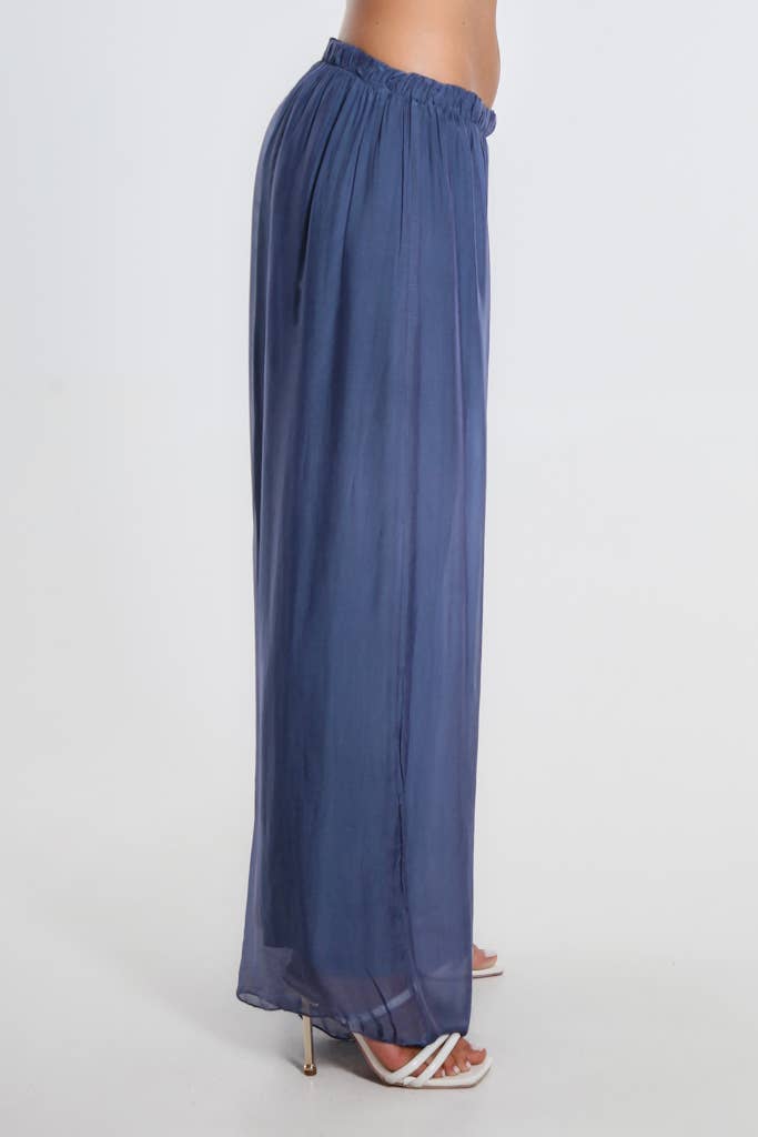 TINA Stephens Italy/Tees By Tina - Wholesale Pants - Women's - Roxy Silk Straight Leg Pant (PL212)15