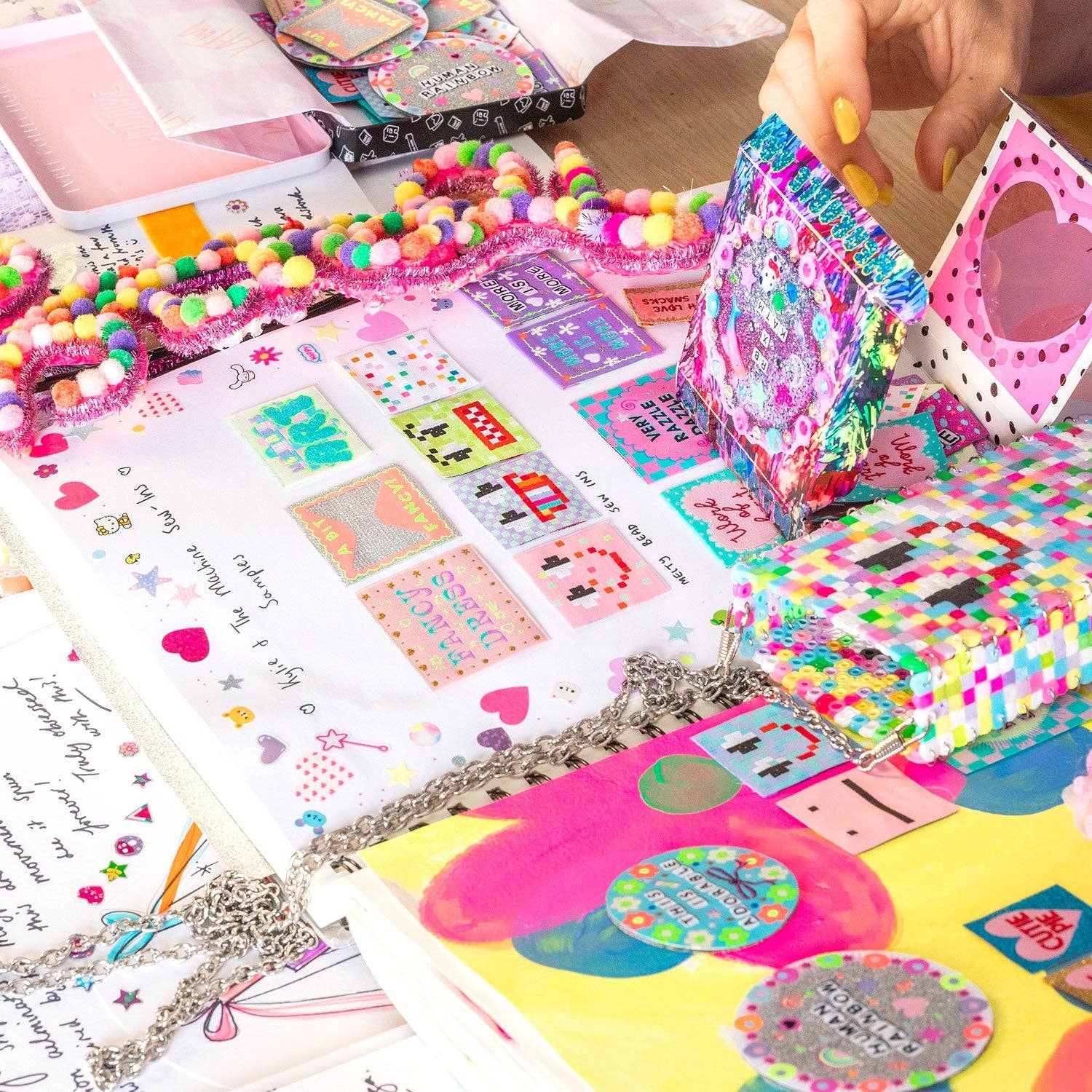 Kylie and The Machine - Wholesale Craft Supplies - WEARABLE ART | Rachel Burke x KATM Collaboration Sew-in Labels | Single Box15