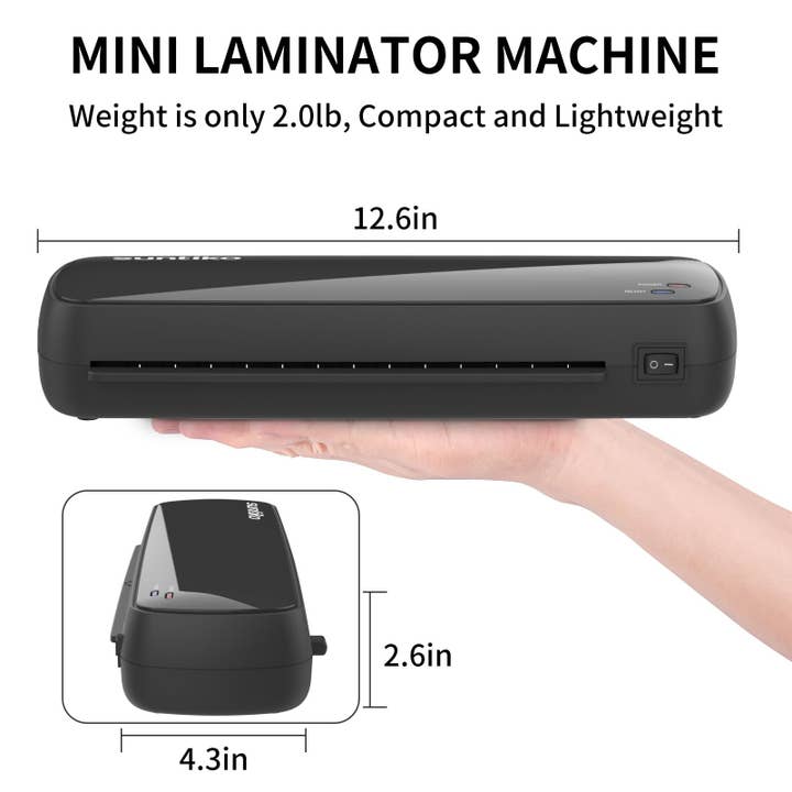 Hard Rock Health Stores - Wholesale Kitchen Appliance - Laminator Machine with Quick Warm Up, Fast Laminating Documentation and Photos2