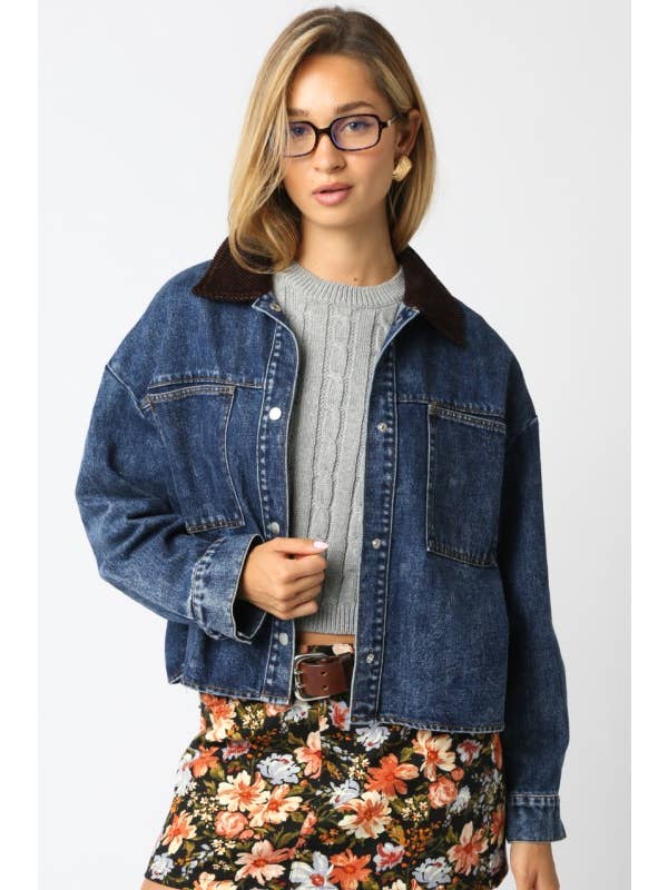 Riley Denim Jacket for wholesale on Faire0