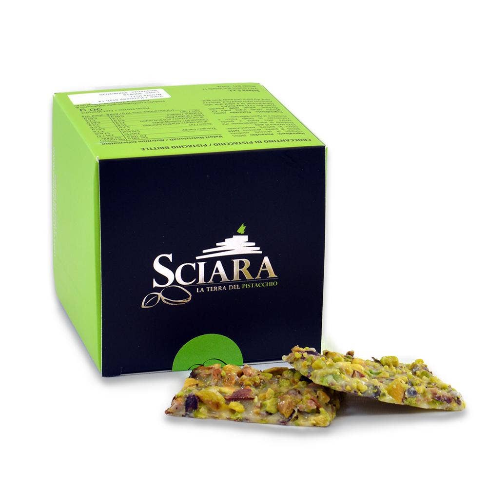 Sciara - Wholesale Fruit Snacks - Pistachio Crunch pack of 10 bars1
