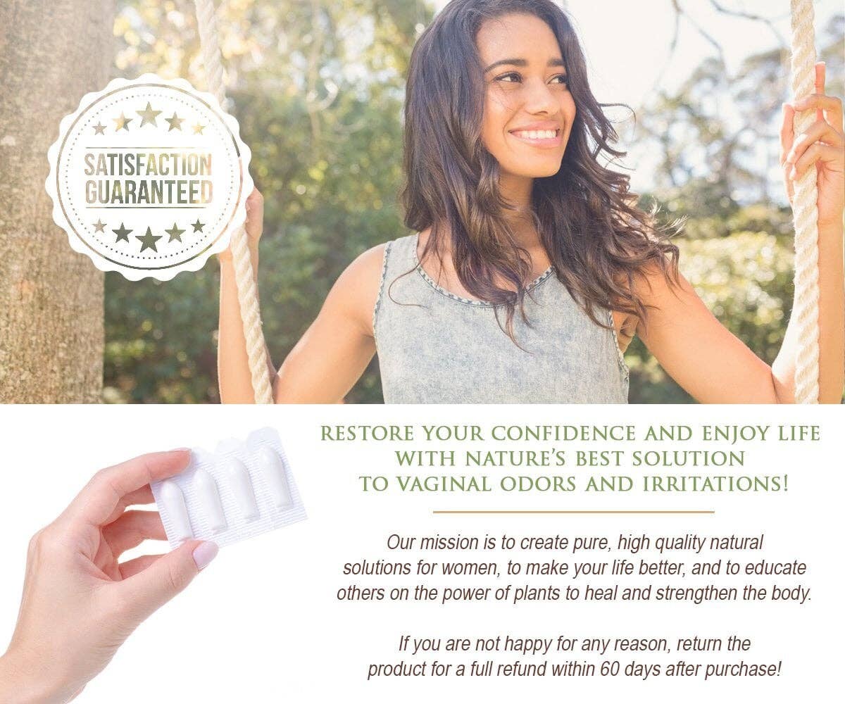 Femallay Inc – wholesale Oral supplement/vitamin – Organic Vaginal Cleansing Suppository Melts6