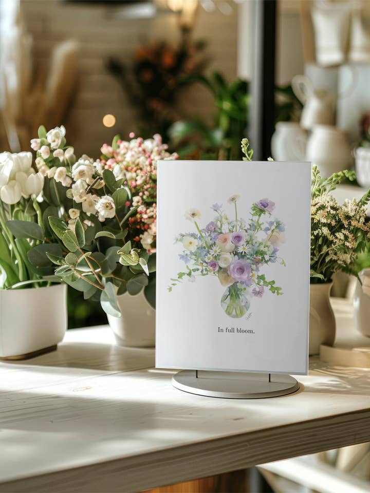 In full bloom card for wholesale by Ramsaydigitals