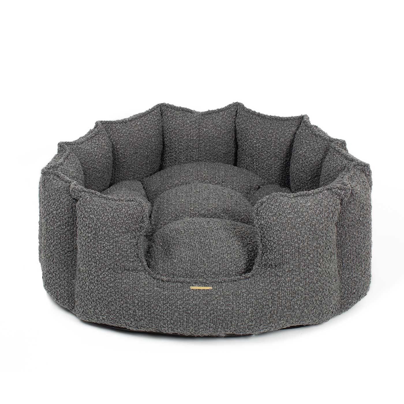 Lords and Labradors – wholesale Pet bed – Cat – High Wall Bed For Cats in Bouclé2