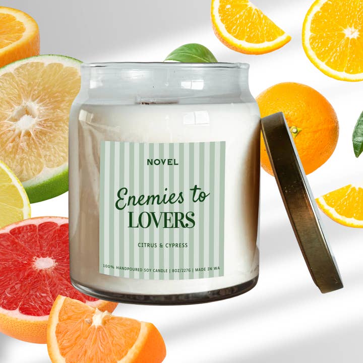 Enemies to Lovers for wholesale by Novel Candle Co