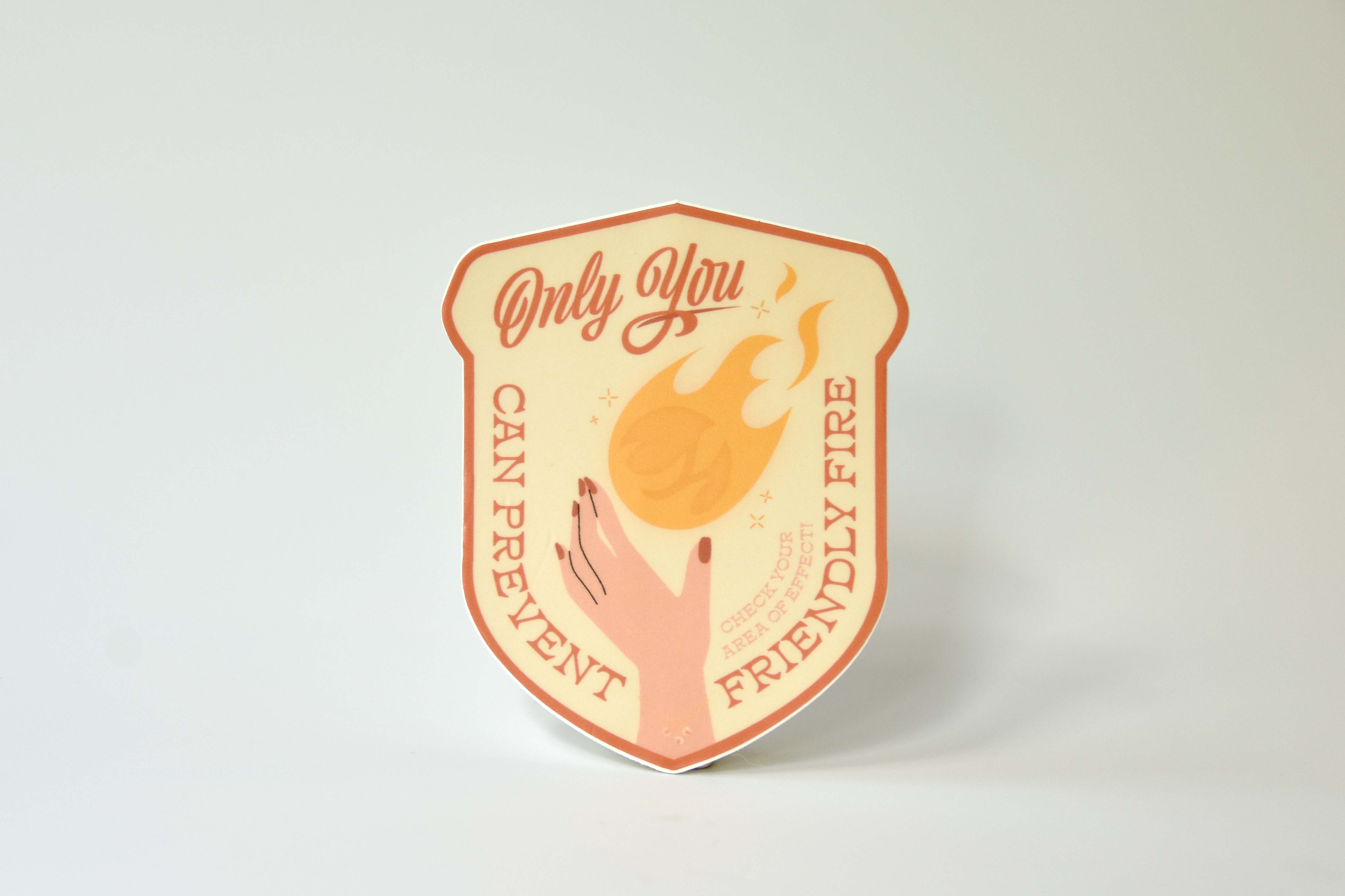 The Franki Hanke - Wholesale Sticker - Fireball Wizard Sticker10