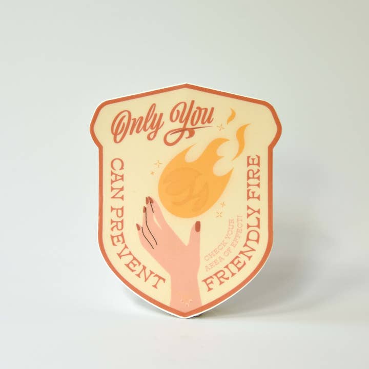 The Franki Hanke - Wholesale Sticker - Fireball Wizard Sticker10