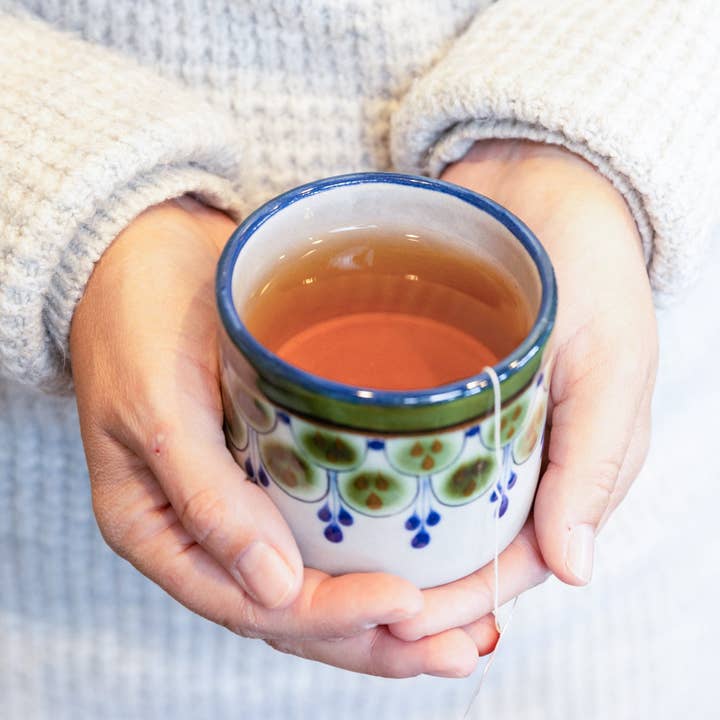 Upavim Crafts - Wholesale Coffee Mug - Short Guatemalan Stoneware Cup2