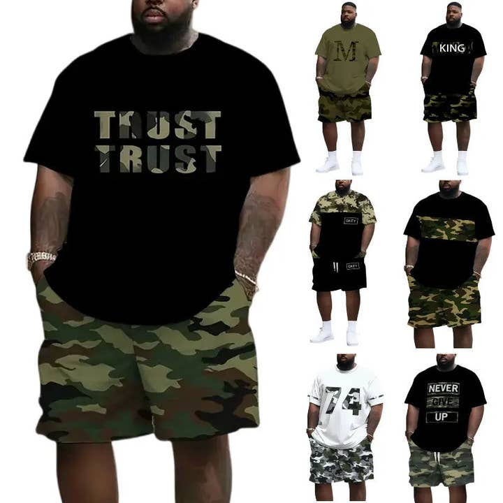 Casual Men's Sports Vocabulary Words/Name Polyester Mesh Shorts Co-ord Set for wholesale by Aromatized Collection