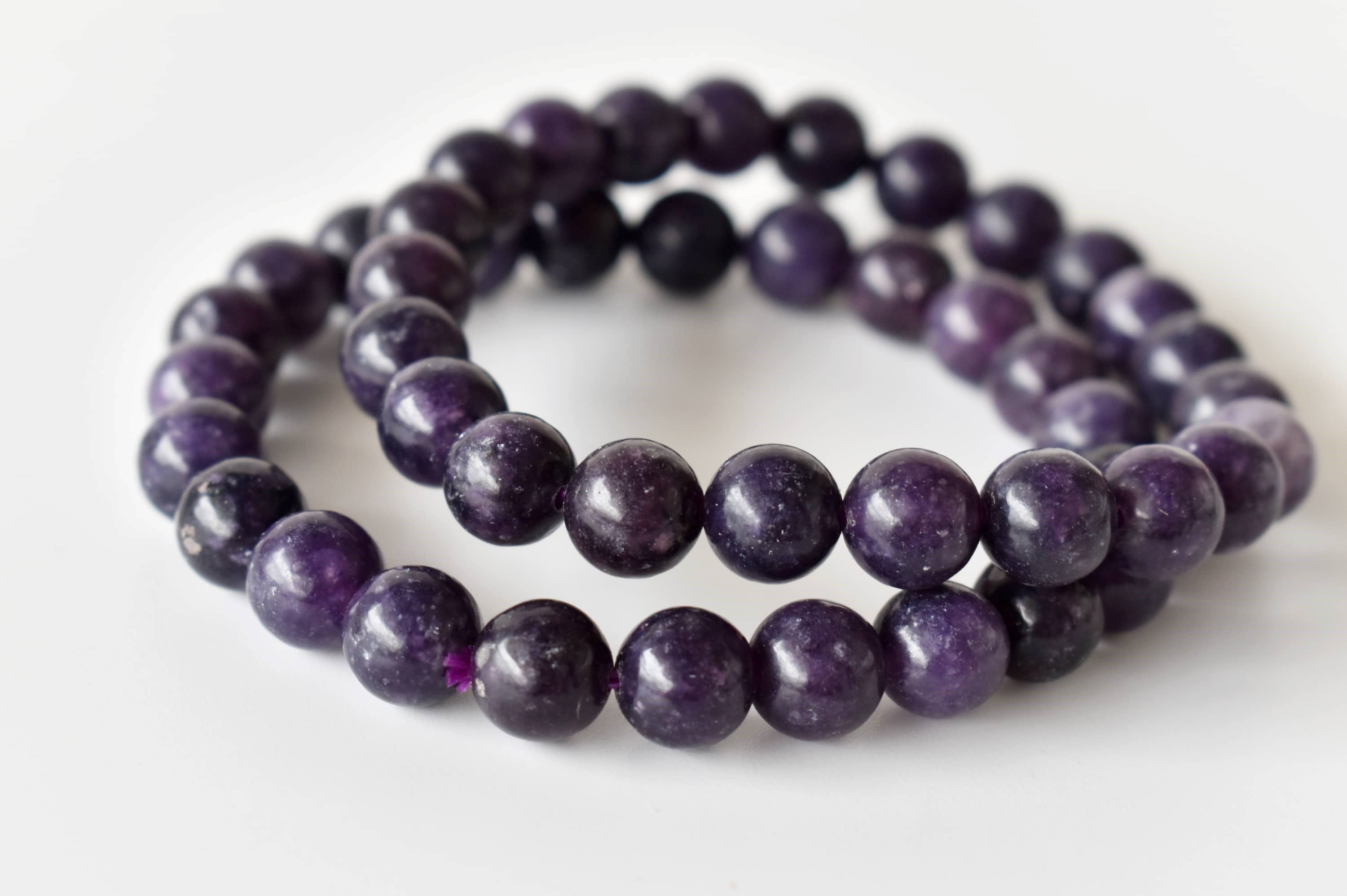 Soothing Crystals - Wholesale Beaded Bracelet - Healing Bracelet | Lepidolite | Gemstone Bracelet0