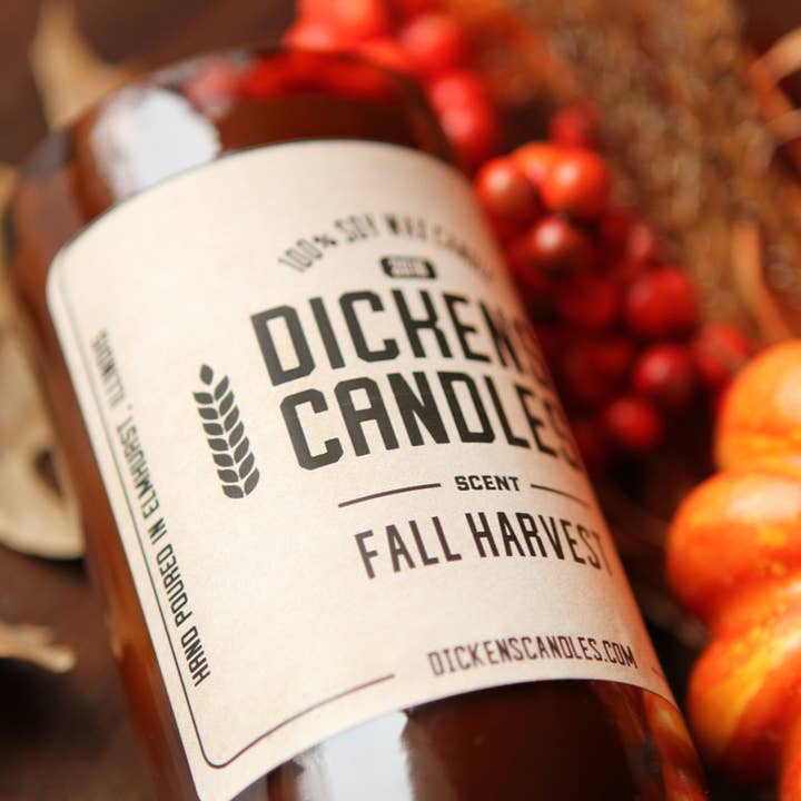 Dickens Candles - Vendita all'ingrosso Candela in vasetto - Raccolta autunno8