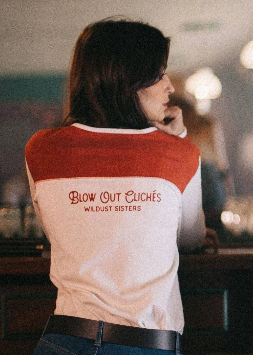 WILDUST - Wholesale Screen Printed T-Shirt - Women's - WESTERN TEE - FRAGILE LIKE A BOMB1