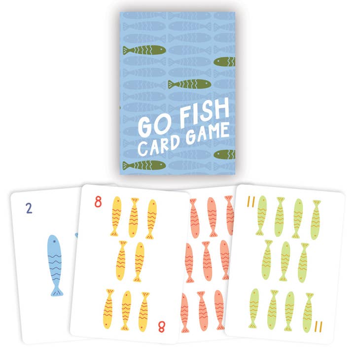 Go Fish Coastal-Inspired Card Game for wholesale by Callie Danielle