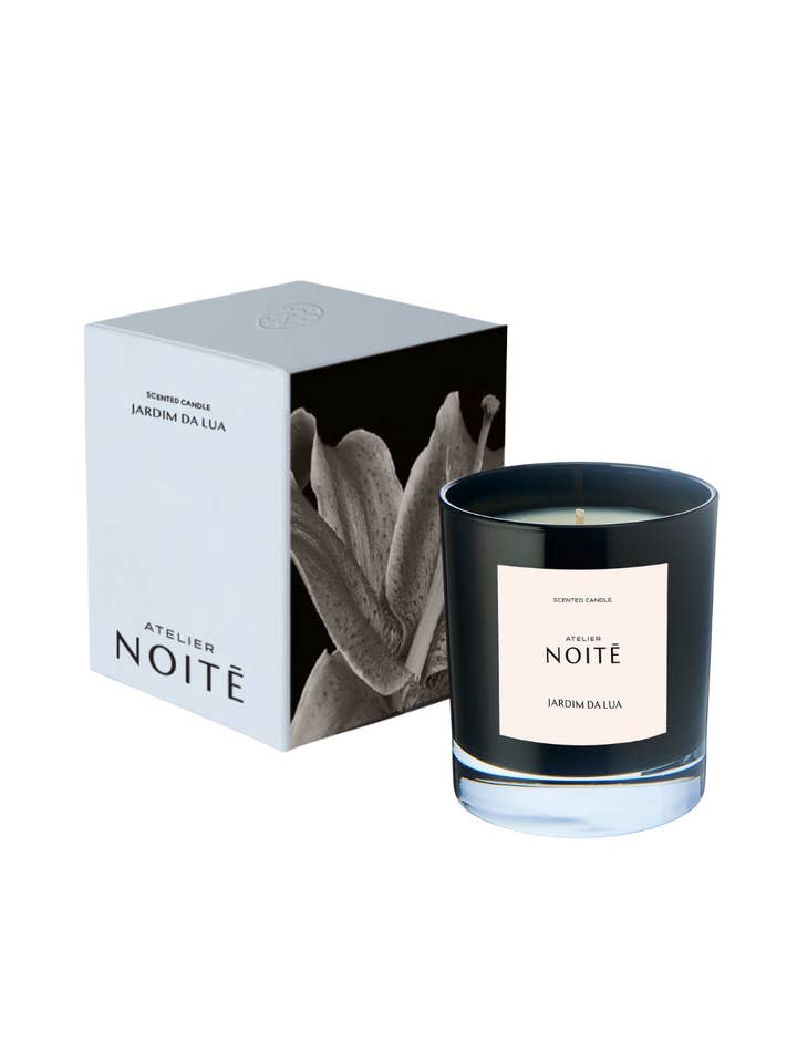 JARDIM DA LUA LUXURY CANDLE • Lily • Iris • Ylang Ylang for wholesale by Atelier Noitē