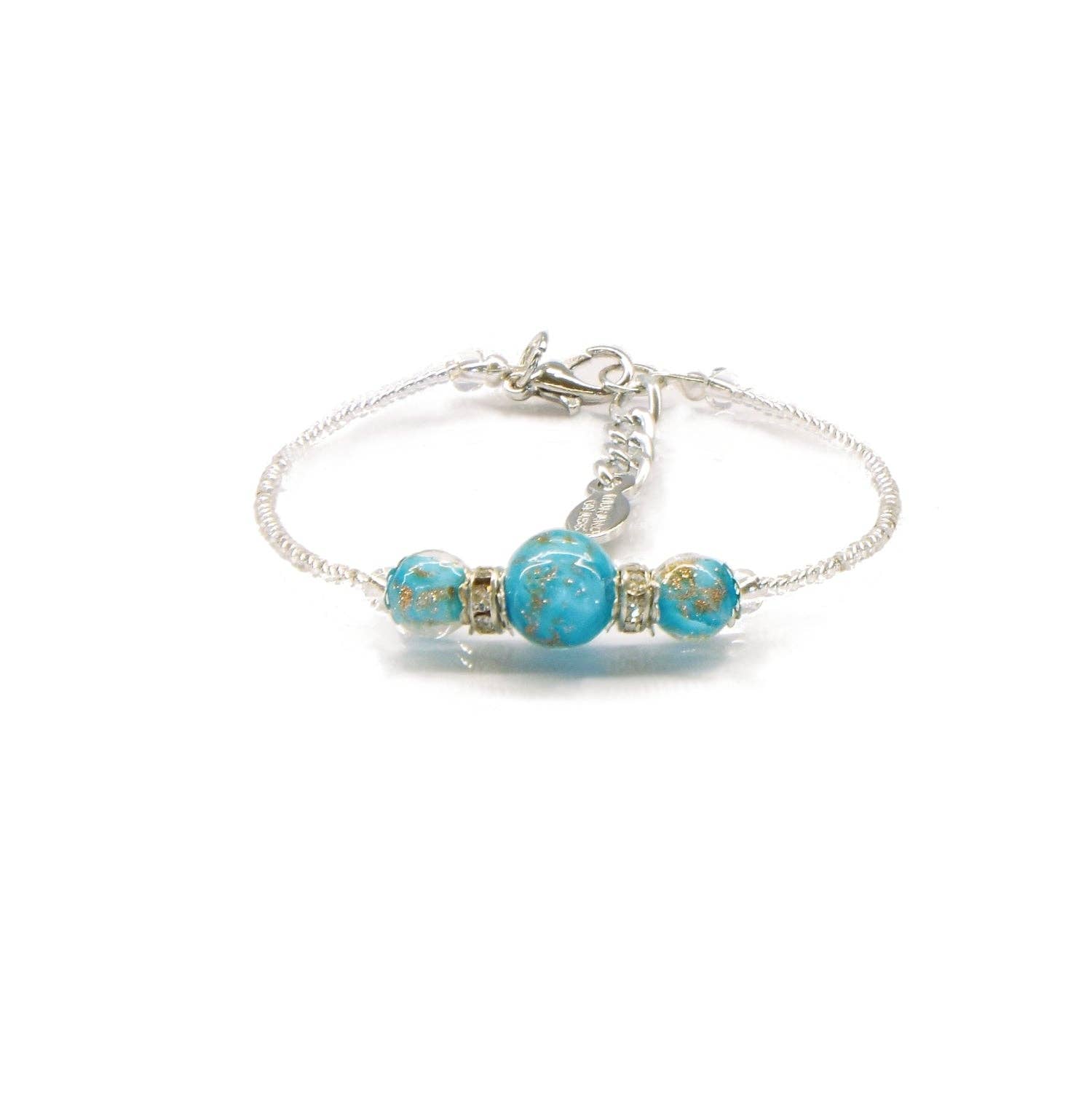 ALBATROS S.R.L. - Wholesale Beaded Bracelet - LUCY bracelet in Murano glass beads fashion gift idea elegant jewelry5