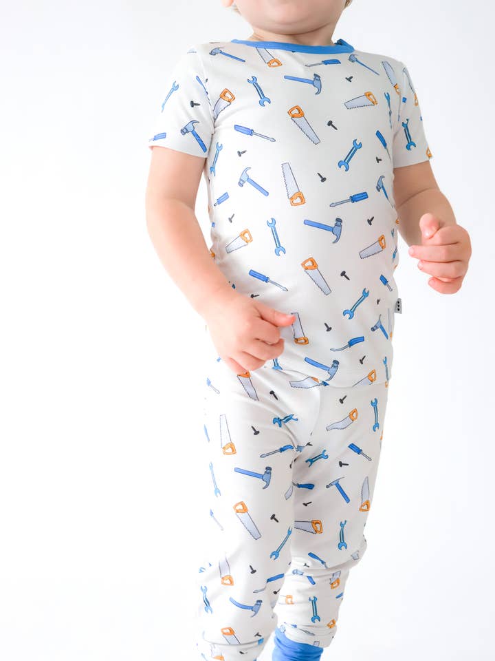 Verktygstid Tvådelad Pyjamaset för wholesale av Elle & Mily