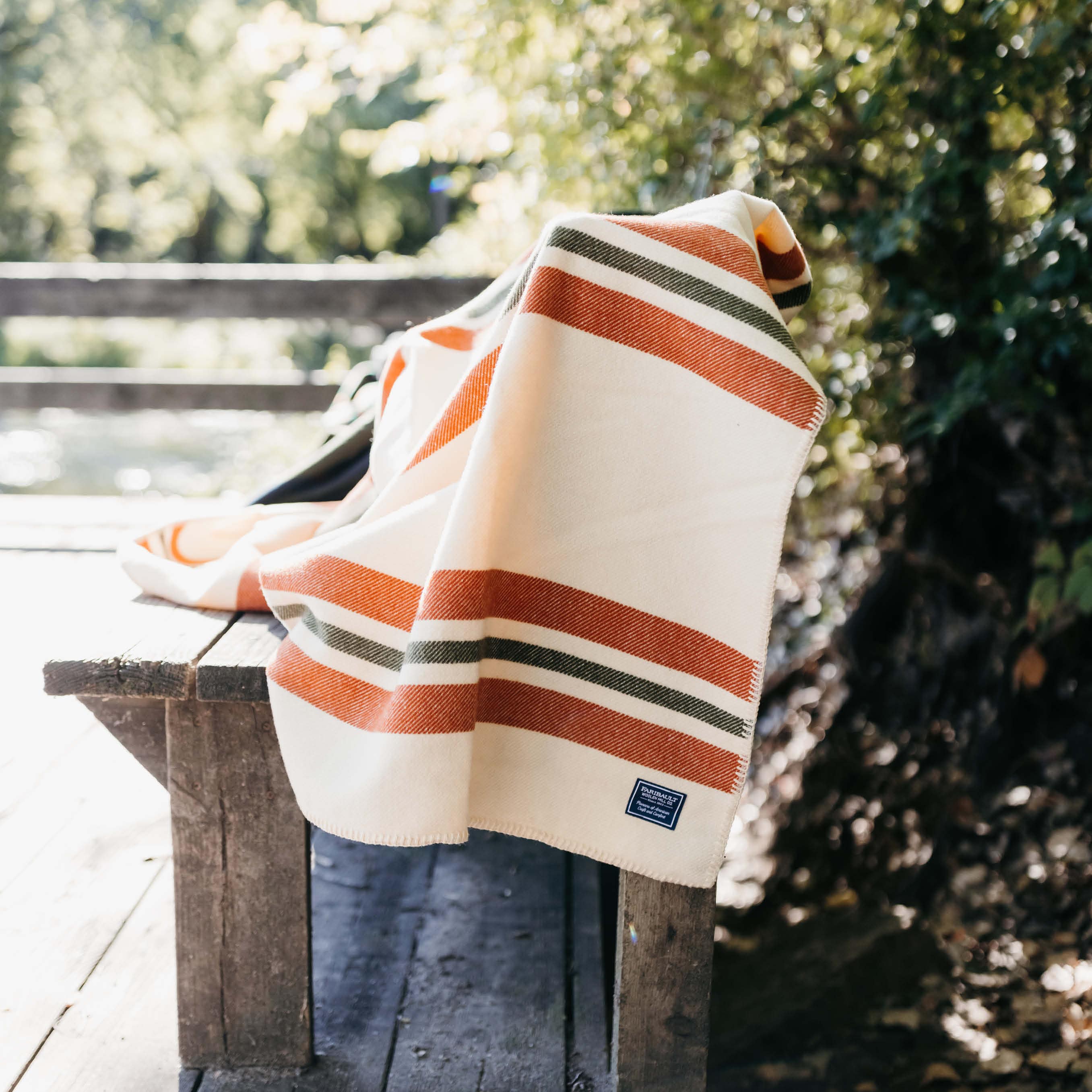 Faribault – Manta para sofá por atacado – Manta de lã Cabin11